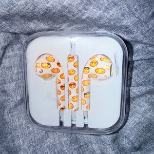 Emoji Patterned Earbuds